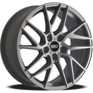 Euro Design – Tech – Gunmetal – 20″x8.5″ 30mm – All weather Wheels – T2085F30666MG
